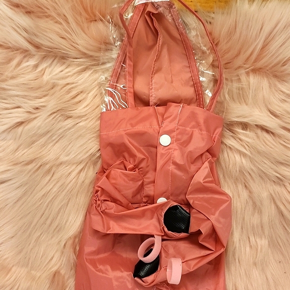 Brand New ZUNEA WATERPROOF DOG RAINCOAT W/HOOD FOR SMALL BREED-M - Picture 5 of 6
